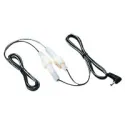 12V Power Cable with Angled Plug for airplane pilots | BAYO