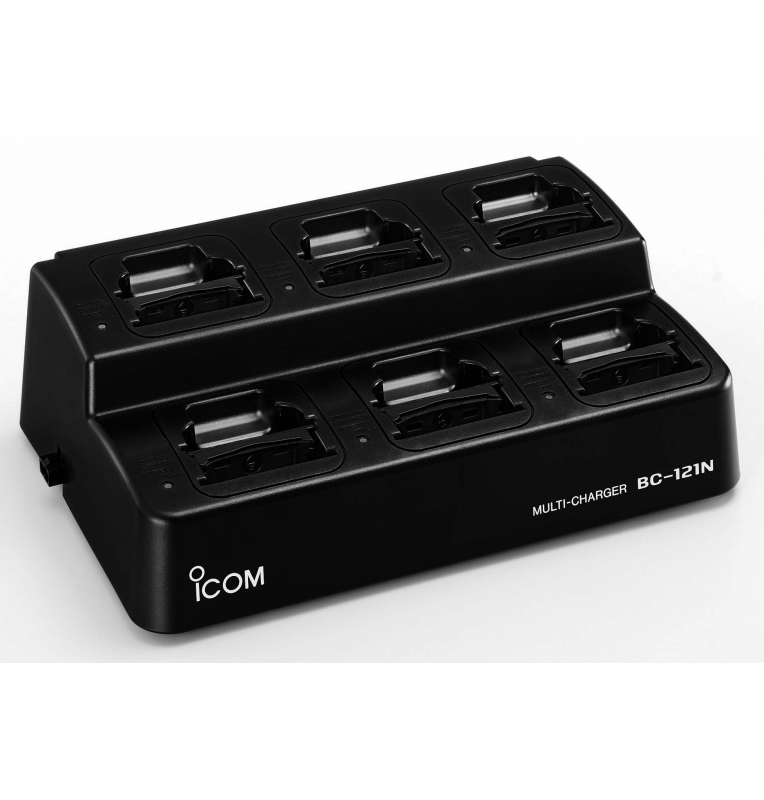 Chargeur rapide pour 6 batteries (sans adaptateurs) avec alimentation BC-157