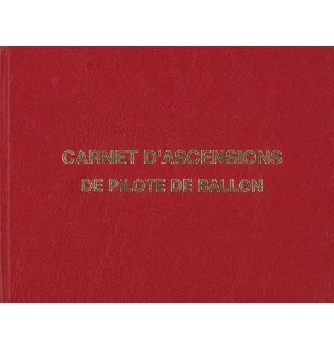 Carnet de Vol - Pilote de Ballon