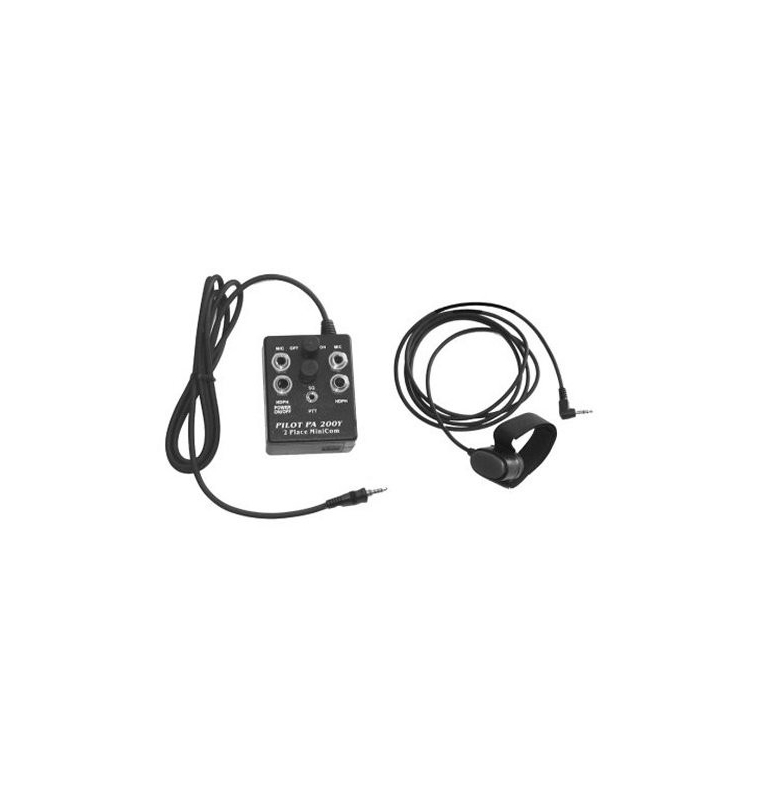 Pilot Communications Intercom 2 casques PA200Y