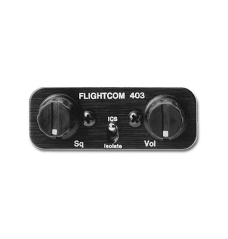 Flightcom Intercom 403 LSA 2 places