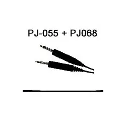 Straight Cord PJ055+PJ068 for H10-60 for airplane pilots | BAYO