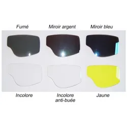 Aviator Goggle Glasses White Leather with prescription lens slots for airplane pilots | BAYO