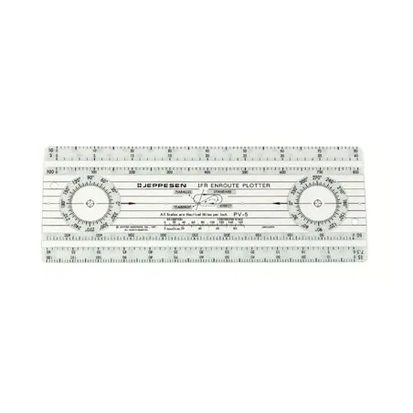 IFR PV-5 Navigation Ruler for airplane pilots | BAYO