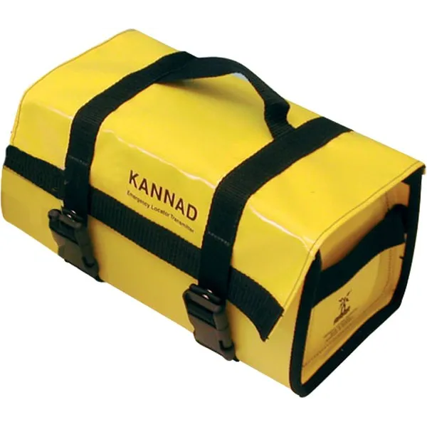 Yellow Carrying Case for PLB 406 XS-ER for airplane pilots | BAYO