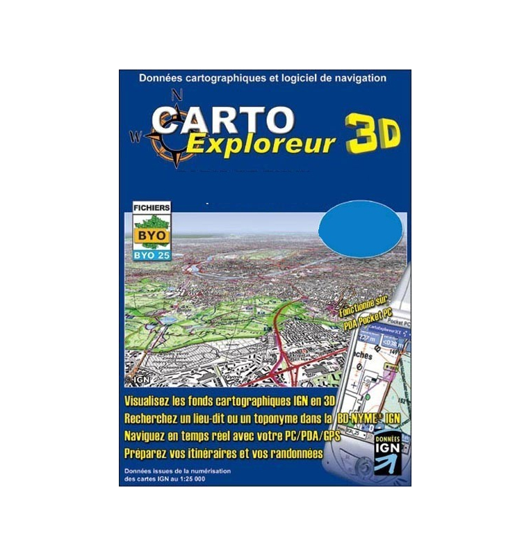 CartoExploreur 3D 1:25 000 CartoExploreur 3D 1:25 000