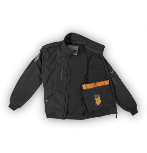 Design 4 Pilots Blouson coupe-vent noir