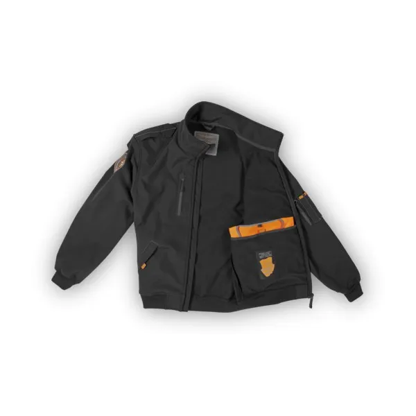 Design 4 Pilots Blouson coupe-vent noir