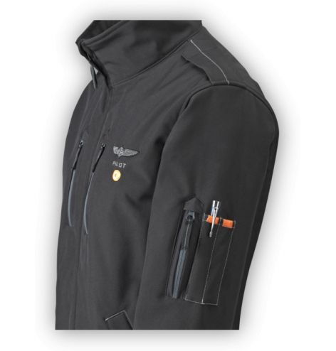 Design 4 Pilots Blouson coupe-vent noir