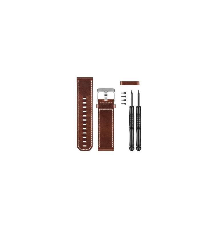 Garmin Bracelet cuir marron D2 Bravo Garmin Bracelet cuir marron D2 Bravo