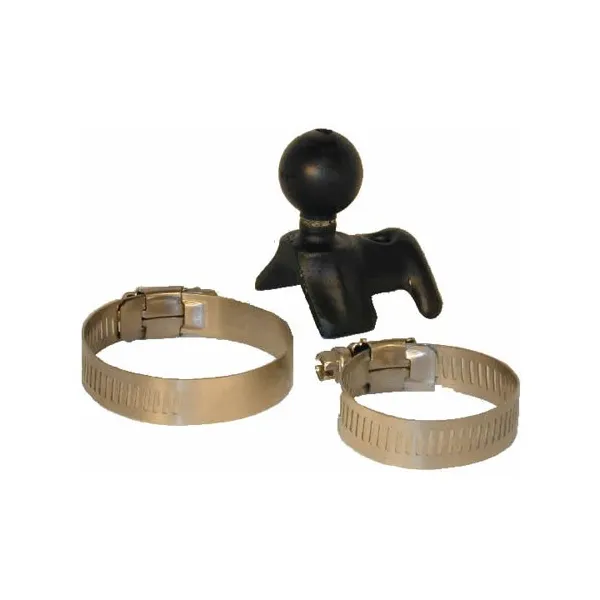 Base with Standard B Ball - Tube Clamp Mount (2 to 8.5 cm Diameter) for airplane pilots | BAYO