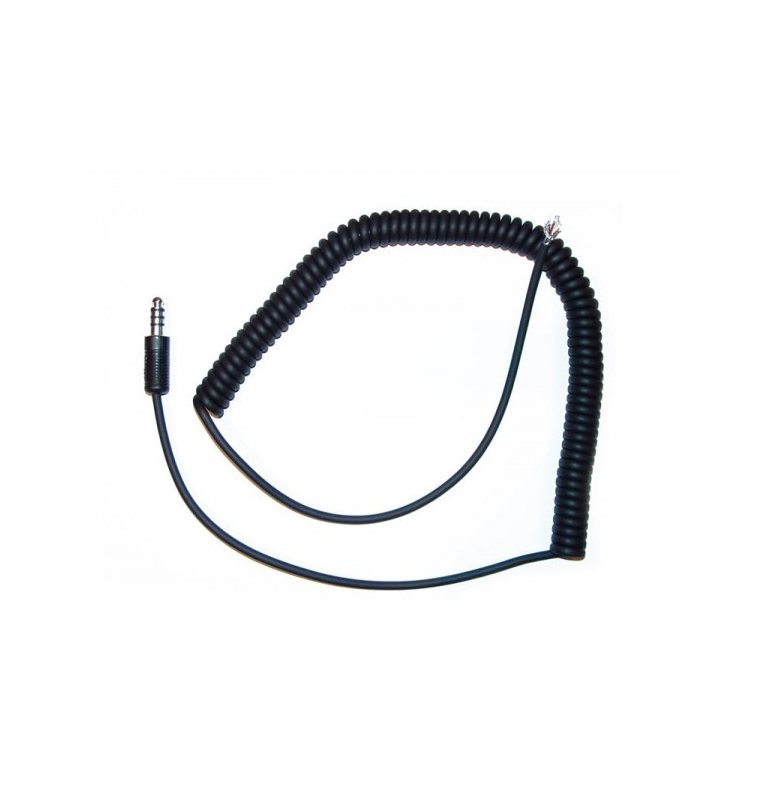 Câble de rechange pour casque hélico U174 Flightcom - 1