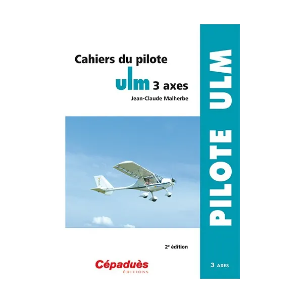 ULM 3-axis Pilot's Notebook 2nd edition for airplane pilots | BAYO