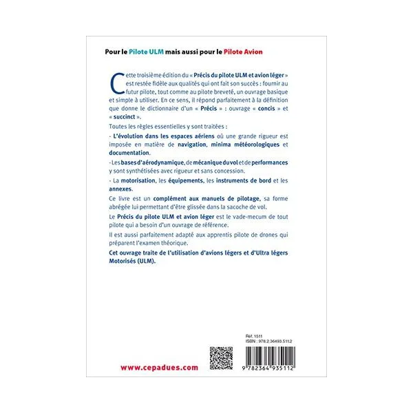 The ULM and Light Aircraft Pilot's Handbook 3rd edition for airplane pilots | BAYO