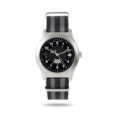Montre Wysiwatch cadran aviation : Altimètre