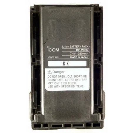 Batterie Li-Ion 7.4V 980mAh ICOM - 1