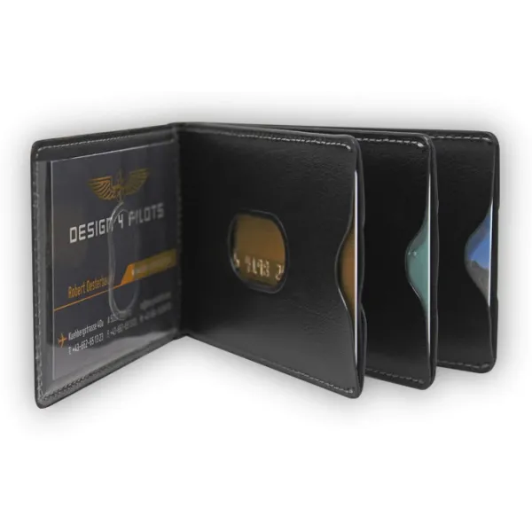 Pilot card holder - DESIGN 4 PILOTS for airplane pilots | BAYO