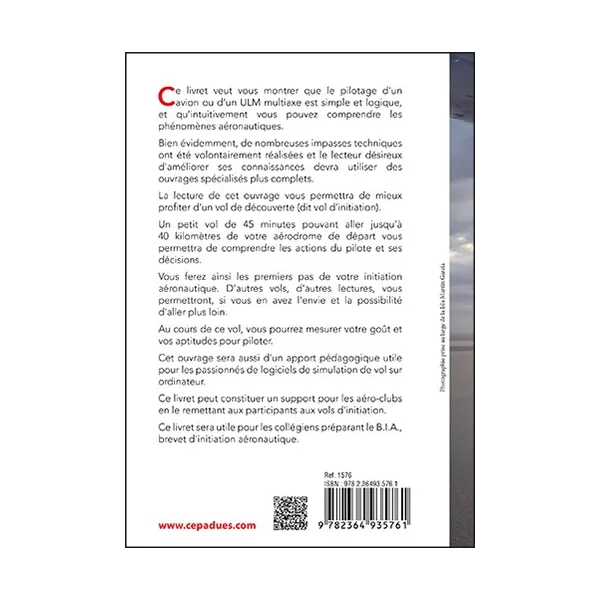 Ce qu'il est bien de savoir pour profiter pleinement de son vol de découverte - Cépaduès Édition