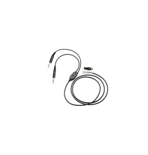 Câble de remplacement pour un casque mono double jack