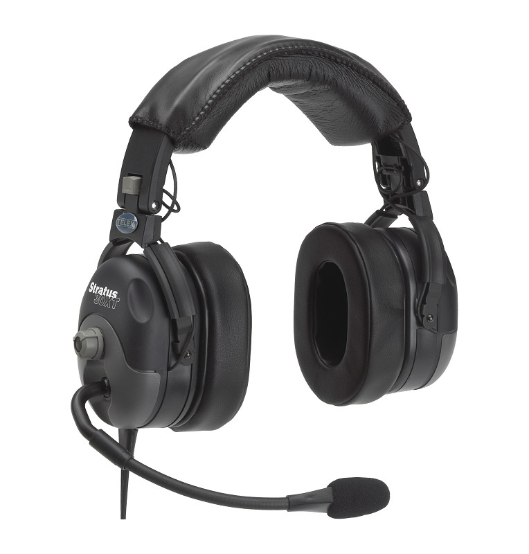 Casque Telex Stratus 30XT ANR double jacks aviation Casque Telex Stratus 30XT ANR double jacks aviation