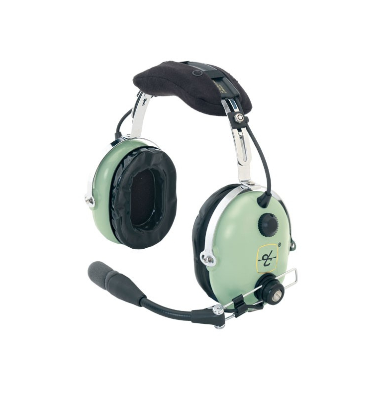 Casque David Clark H10-60 H : U174 hélicoptère - passif - câble torsadé Casque David Clark H10-60 H : U174 hélicoptère - passif - câble torsadé