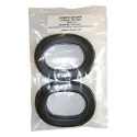 Replacement Ear Pads for Helmet Alpha Eagle for airplane pilots | BAYO
