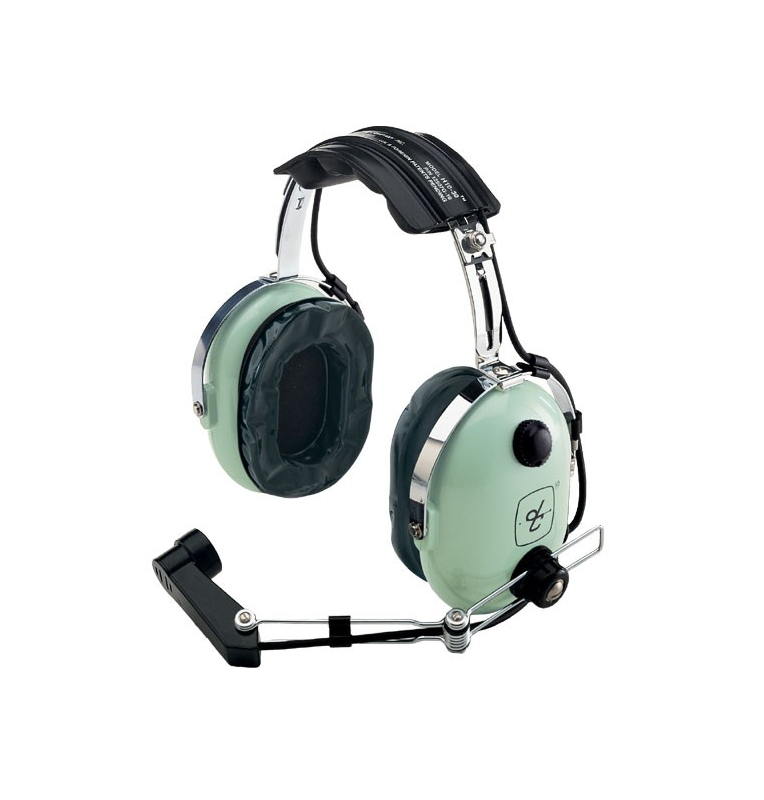 Casque David Clark H10-36 : U174 hélicoptère - passif - câble torsadé Casque David Clark H10-36 : U174 hélicoptère - passif - câble torsadé