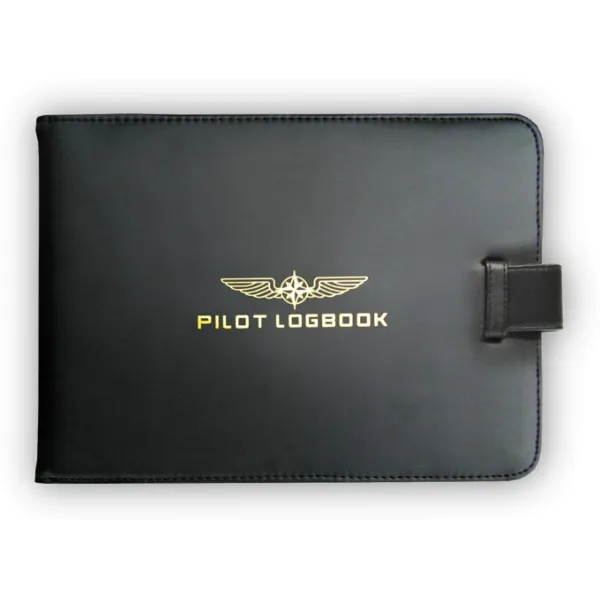 Standard Leather Pilot Logbook Cover - DESIGN 4 PILOTS for airplane pilots | BAYO