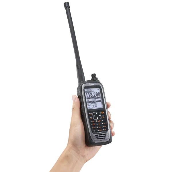 ICOM IC-A25NE Portable Radio for airplane pilots | BAYO