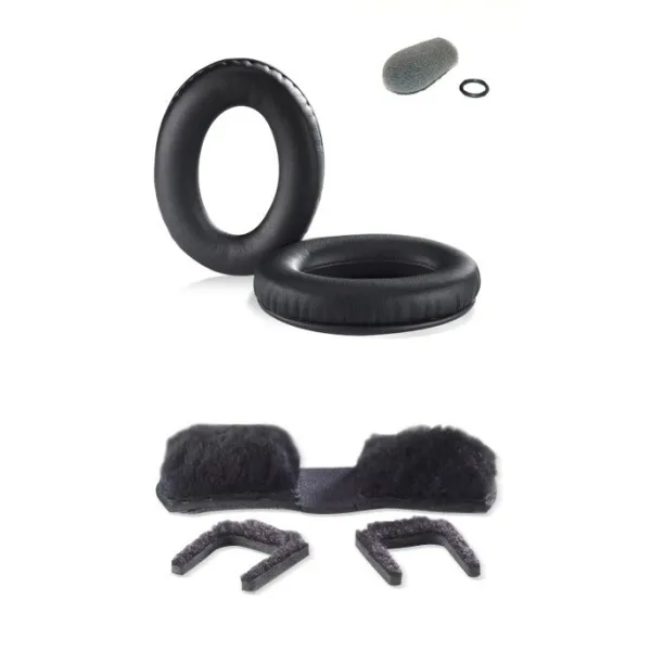 Bose A20 Accessories Kit (Ear Pads + Head Cushion + High Impedance Mic Cover) for airplane pilots | BAYO