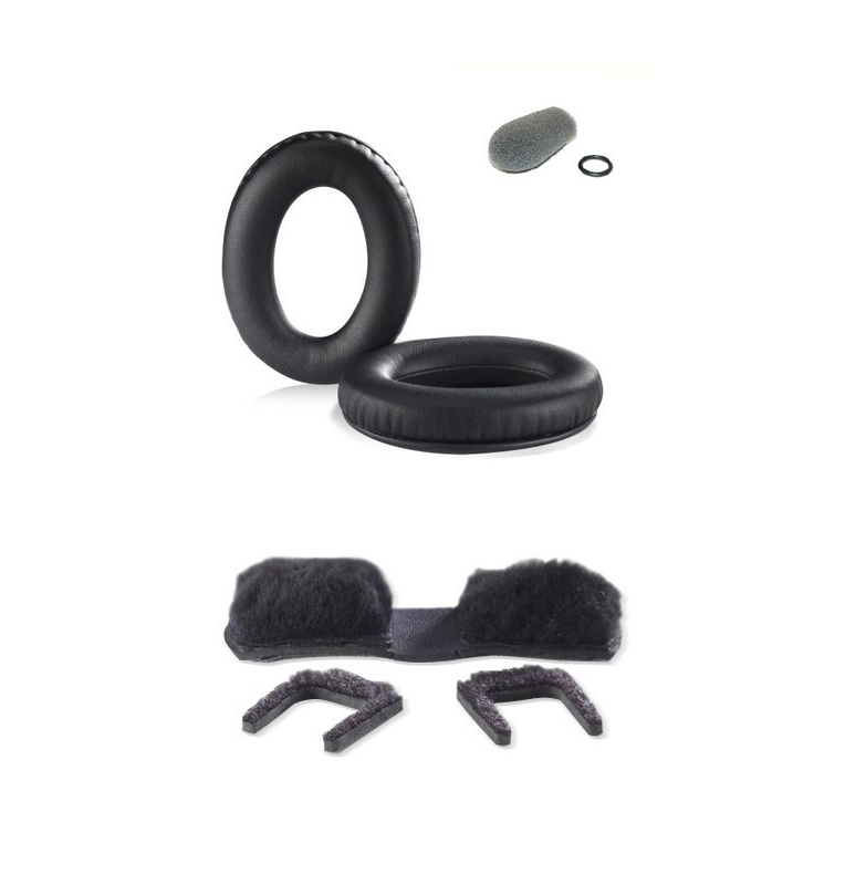 Kit accessoires pour Bose A20 (Oreillettes + coussin de tête + bonnette micro haute impédance) Bose Aviation - 1