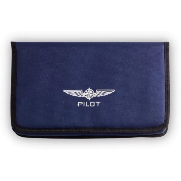 Flight Document Holder BLACK or BLUE for airplane pilots | BAYO
