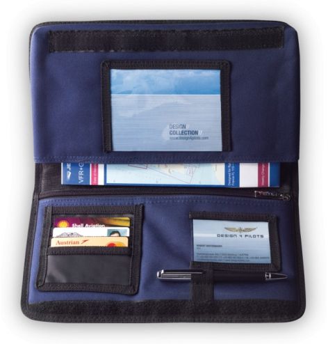 Protège carnet de vol avion (SIA bleu) ou carnet de route avion noir