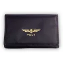 Small Document Holder Black or Blue for airplane pilots | BAYO