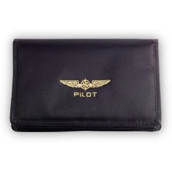 Small Document Holder Black or Blue for airplane pilots | BAYO