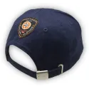 Casquette pilote coton bleue