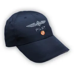 Pilot cap blue microfiber - DESIGN 4 PILOTS for airplane pilots | BAYO