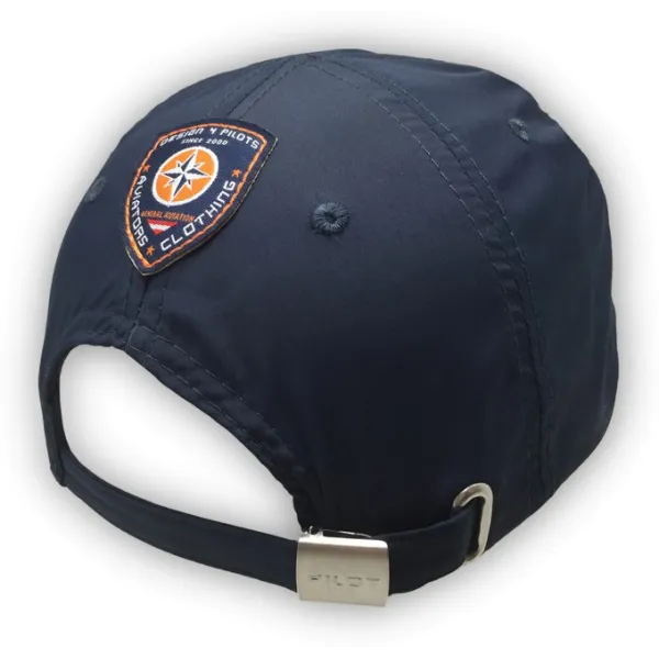 Pilot cap blue microfiber - DESIGN 4 PILOTS for airplane pilots | BAYO