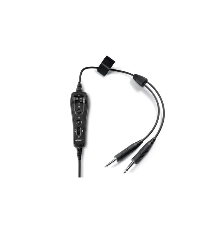 Câble de rechange pour Bose A20 câble droit boîtier piles double jacks avion haute impédance avec bluetooth Câble de rechange pour Bose A20 câble droit boîtier piles double jacks avion haute impédance avec bluetooth