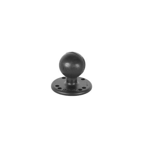 RAM-202U - BASE RONDE AVEC BOULE C DIAMÈTRE 3.81 CM