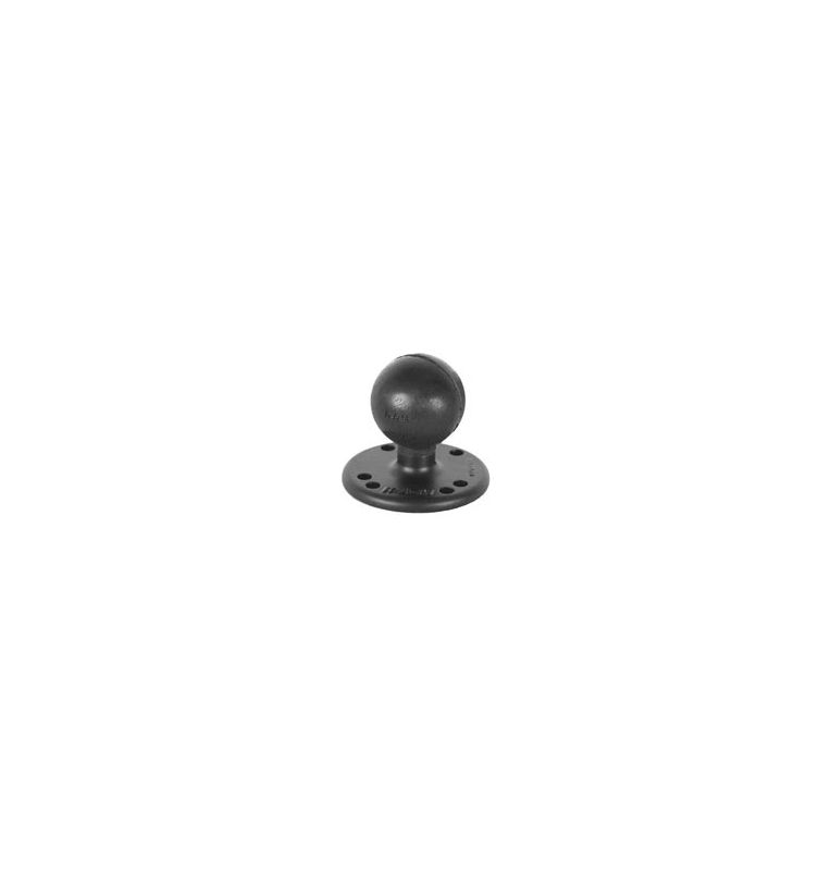 RAM-202U - BASE RONDE AVEC BOULE C DIAMÈTRE 3.81 CM