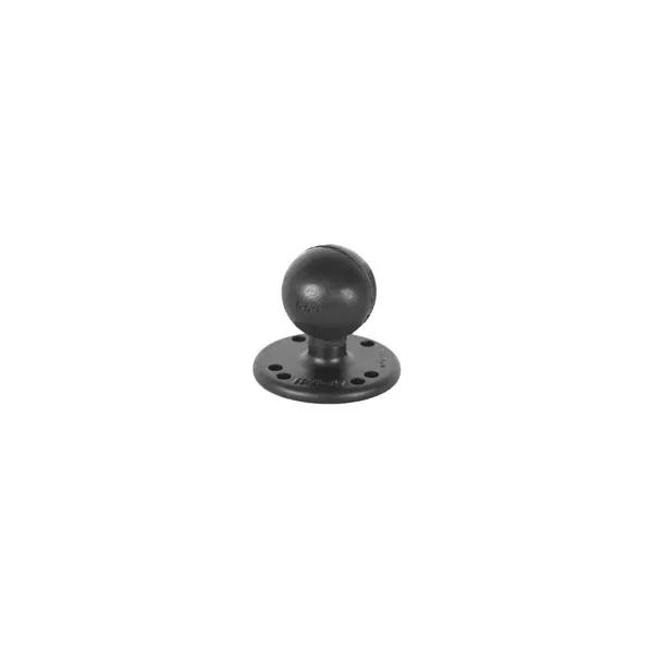 RAM-202U - ROUND BASE WITH BALL C DIAMETER 3.81 CM for airplane pilots | BAYO