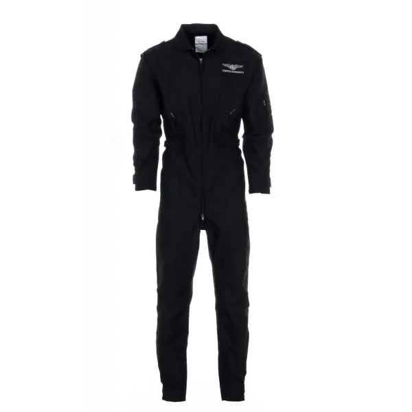 CWU-27 adult flight suit black for airplane pilots | BAYO
