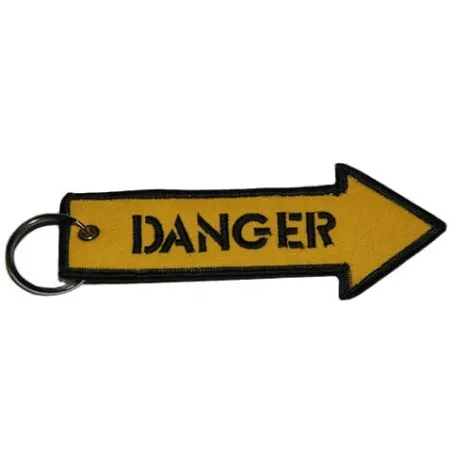 Danger Keychain for airplane pilots | BAYO
