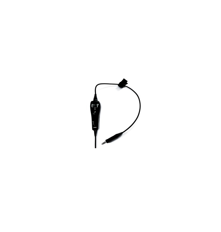 Câble de rechange pour Bose A20 - U/174 - basse impédance - câble droit - boitier de piles sans Bluetooth Câble de rechange pour Bose A20 - U/174 - basse impédance - câble droit - boitier de piles sans Bluetooth