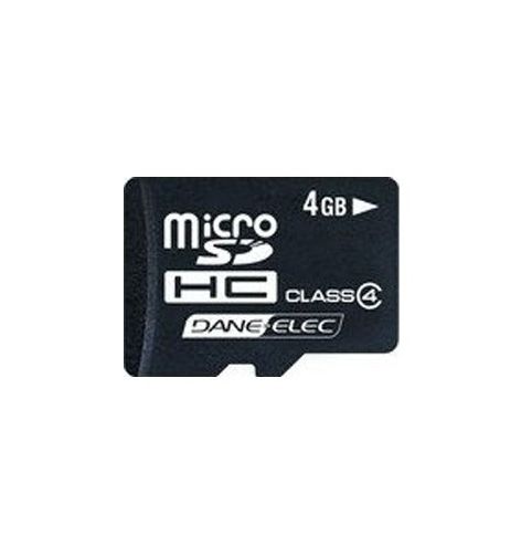 Carte mémoire Micro SD 4 Go  - 1