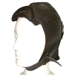 Leather headset for open cockpit for airplane pilots | BAYO