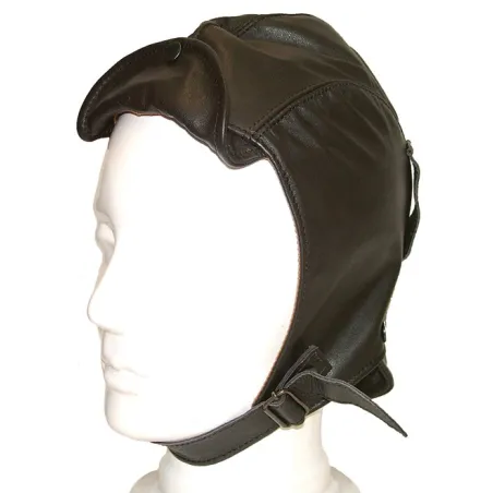 Casque pour cockpit ouvert en  cuir