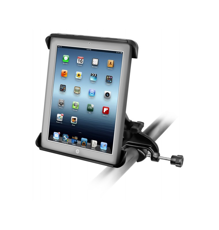 Support universel Tab-Tite™ pour Apple iPad 1,2,3,4 avec base étrier (yoke)  pour pilotes d'avion | Bayo