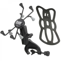 Universal X-Grip® UN7 mount for 7/8" tablets with yoke base for airplane pilots | BAYO